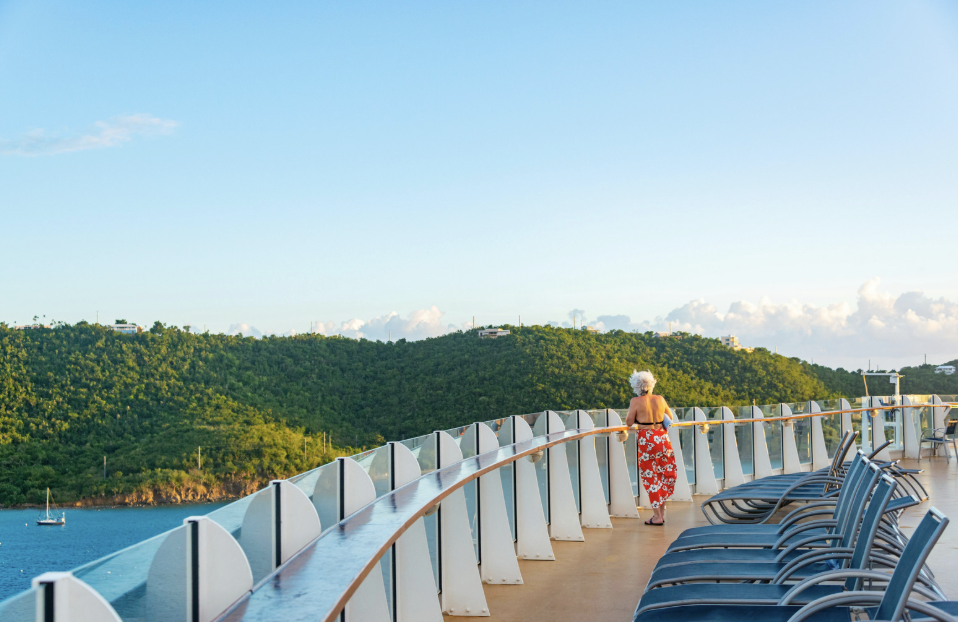 woman enjoying a guilt-free wellness vacation at a spa resort